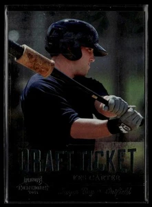 2011 Playoff Contenders #DT49 Kes Carter Draft Ticket Crystal Collection - Picture 1 of 2
