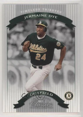 2002 Donruss Classics Timeless Tributes /100 Jermaine Dye #33 - Image 1 of 2