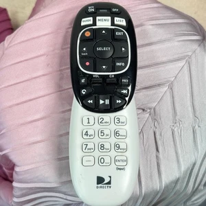 Mando a distancia DIRECTV RC73 Genie - IR/RF, blanco/negro - batería limpia compartida - Imagen 1 de 7