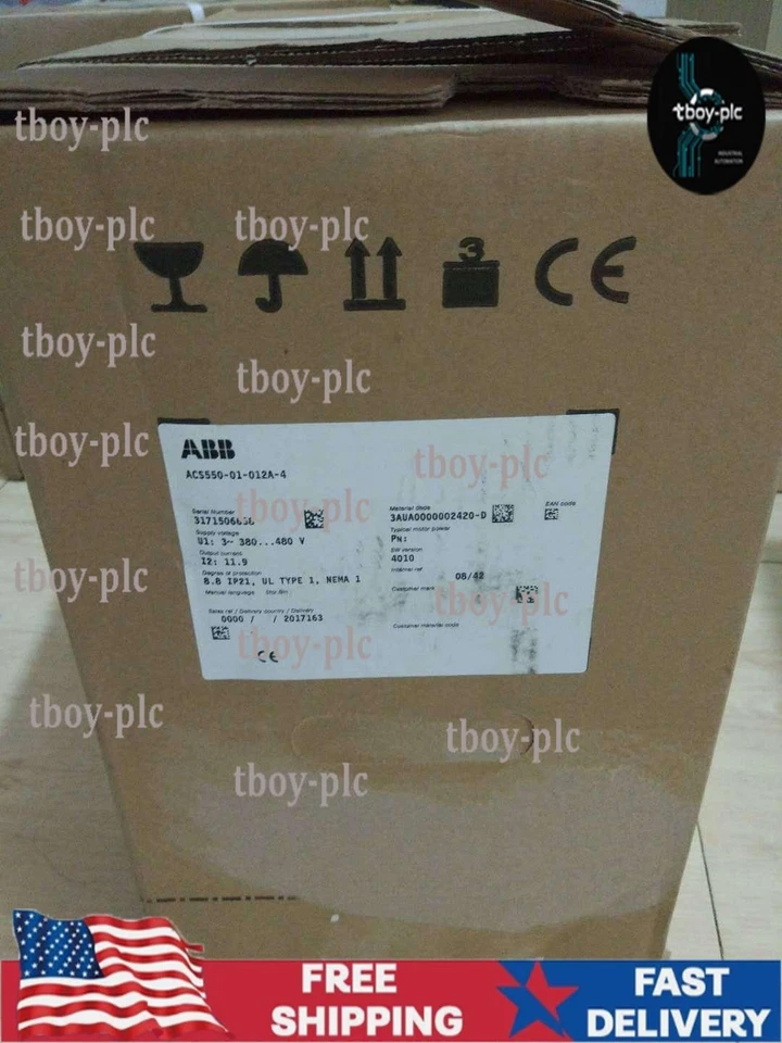 New ACS550-01-012A-4 Inverter 3P 5.5KW ACS55001012A4 In Box No Keypad - Image 1 of 1