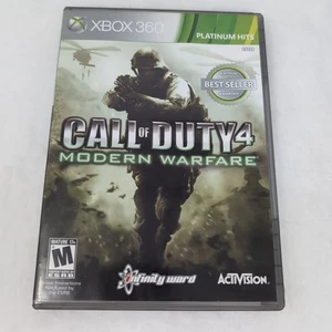 Call of Duty 4: Modern Warfare (Xbox 360, 2010) Tested Working - Free Ship - Picture 1 of 3