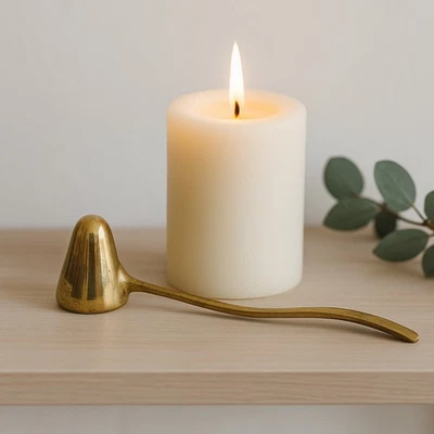 Dirilyte MCM Brass/Bronze Candle Snuffer  - Image 1 of 4