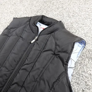 Roper Vest Womens S Black Goose Down Quilted Full Zip Puffer Rodeo Ranch Western - Picture 1 of 13