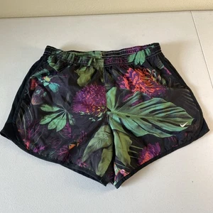NIKE Lined Floral Running Short Size girls XL or Adult small (F1) - Picture 1 of 10