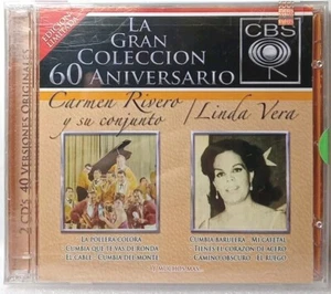 Carmen Rivero / Linda Vera - La Gran Coleccion 60 Aniversario CBS 2 CD's *1622* - Picture 1 of 2