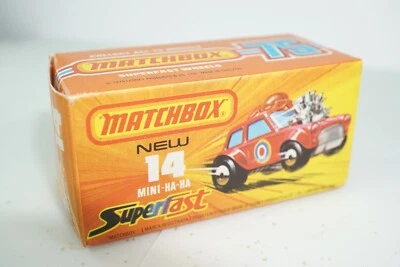 Matchbox Superfast Mini Cooper HA-HA No. 14 Boxed Diecast Model 1975 - Image 1 of 4
