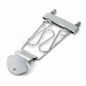 Gitarrentrapez 6 Saiten Saitenhalter verdrahtet Rahmen für Archtop Bass Teile - Bild 1 von 9