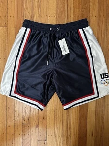 Kith for Team USA Faille Jersey Ryan Short in Nocturnal Men’s Size Medium - Picture 1 of 5