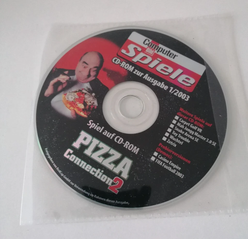 CD-Rom (Computer Bild Spiele) Pizza Connection 2, Toy Trouble, Wuchtel etc. - Bild 1 von 1