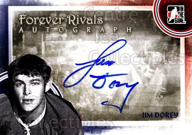 2012-13 ITG Forever Rivals Auto #AJD Jim Dorey - Image 1 of 1
