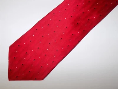Corbata de seda PURITAN roja 58" x 3 7/8" Foto 1 de 2
