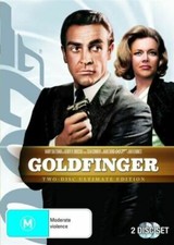 Goldfinger DVD JAMES BOND 007 2-DISC Sean Connery Ultimate Edition BRAND NEW R4