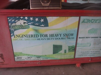 Tienda grande/cubierta/almacén temporal Foto 1 de 2