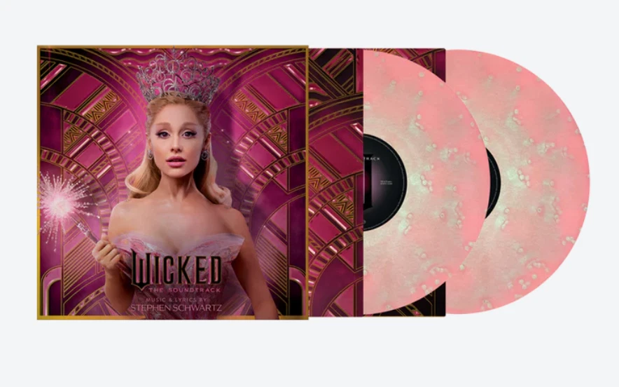 Wicked The Soundtrack Glinda Pink Ariana Grande Vinyl - Image 1 of 1