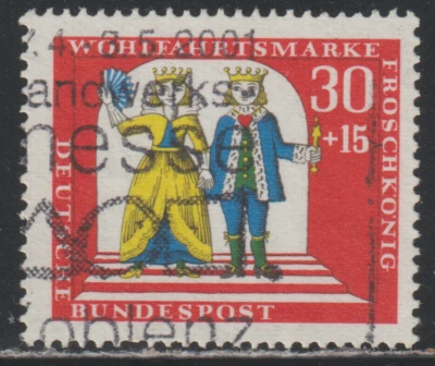 Germany 1966 SC# B420 - Scenes from The Princess and the Frog - Used Lot # 578 - Image 1 of 2