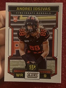 2023 SCORE ANDREI IOSIVAS #367  Football Rookie BENGALS RC