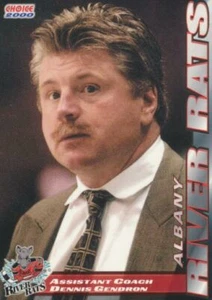 1999-00 Albany River Rats Team Issue # DENNIS GENDRON - Bild 1 von 1