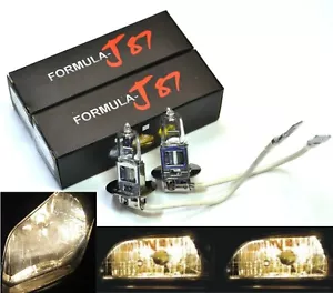 Halogen H3 55W 3800K Stock Two Bulbs DRL Daytime Light Cornering Replacement Fit - Picture 1 of 12