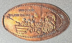 Elongated Penny - Legoland California Splash Battle - Boat with Pirates - Picture 1 of 1