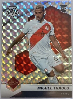 2021-22 Panini Mosaic FIFA World Cup Mosaic Prizm RC #41 MIGUEL TRAUCO Peru - Image 1 of 2