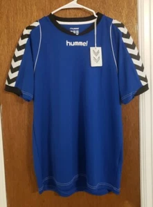 Camiseta deportiva para hombre Hummel azul talla mediana envío gratuito - Imagen 1 de 8