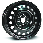 One Wheel Fits 2020 Lexus NX300 Luxury Steel Wheels Black 17x7 5x114.3 ET40 CB64