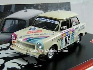 TRABANT 601S 1992 RALLY CAR MODEL FRESQUET 1/43 SIZE PACKAGED ISSUE K8967Q (=) - Picture 1 of 5