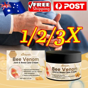 1-3XBee Venom Pain Cream for Joint Bone Healing Arthritis Pain Relief Care Cream - Picture 1 of 12