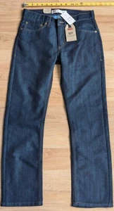 Levi's 511 Slim Jeans Boys 16 Regular 28×28 Dark Wash NEW - Picture 1 of 5