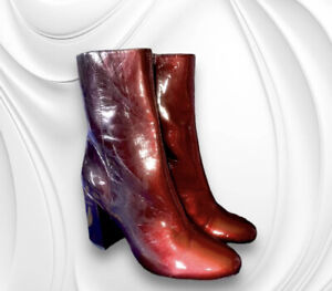 other stories Size 6 Boots Red/ Burgundy  RRP145