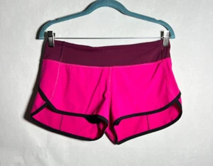 Lululemon Run: Speed Short 4-way Stretch Jewelled Magenta size 6 - Picture 1 of 8