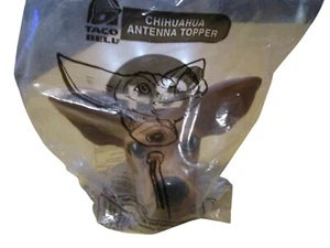 Taco Bell Chihuahua Antenna Topper New In Bag Vintage Y2K Hard to Find - Picture 1 of 8