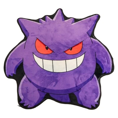 Ковер Gengar 30 дюймов | Ковер из аниме Pokemon | Мягкий плюшевый напольный коврик | Декор комнаты для геймеров - Изображение 1 из 4