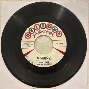 Dick Dale - Miserlou / Eight Till Midnight - 45 rpm 1962 Deltone [D-5019] VG++ - Picture 1 of 2