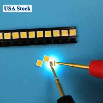 100Pcs For LG led tv backlight 2835 3V kit electronique LED for lcd tv repair - Image 1 of 4
