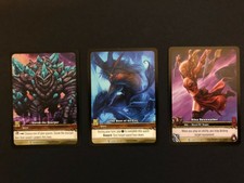 World of Warcraft WoW TCG Legion Promo Extended Art Promo Bundle (3 Cards)