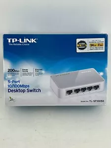 TP-LINK TL-SF1005D 5-Port 10/100Mbps Desktop Ethernet Switch - BRANDNEU - Bild 1 von 9