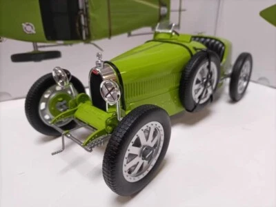 Norev 1/12 Bugatti T35 1925 Diecast Model Toys Car Boys Girls Gifts Green - Image 1 of 4