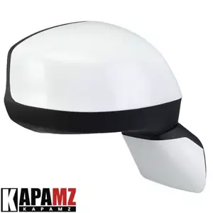 Conjunto de espejo retrovisor lateral derecho pasajero 3 pines blanco para Honda Civic 2012 2013 2014 2015 - Imagen 1 de 10