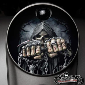 Harley Davidson Fuel Console Door Gas Door 2008+ Touring Trike game over - Picture 1 of 1
