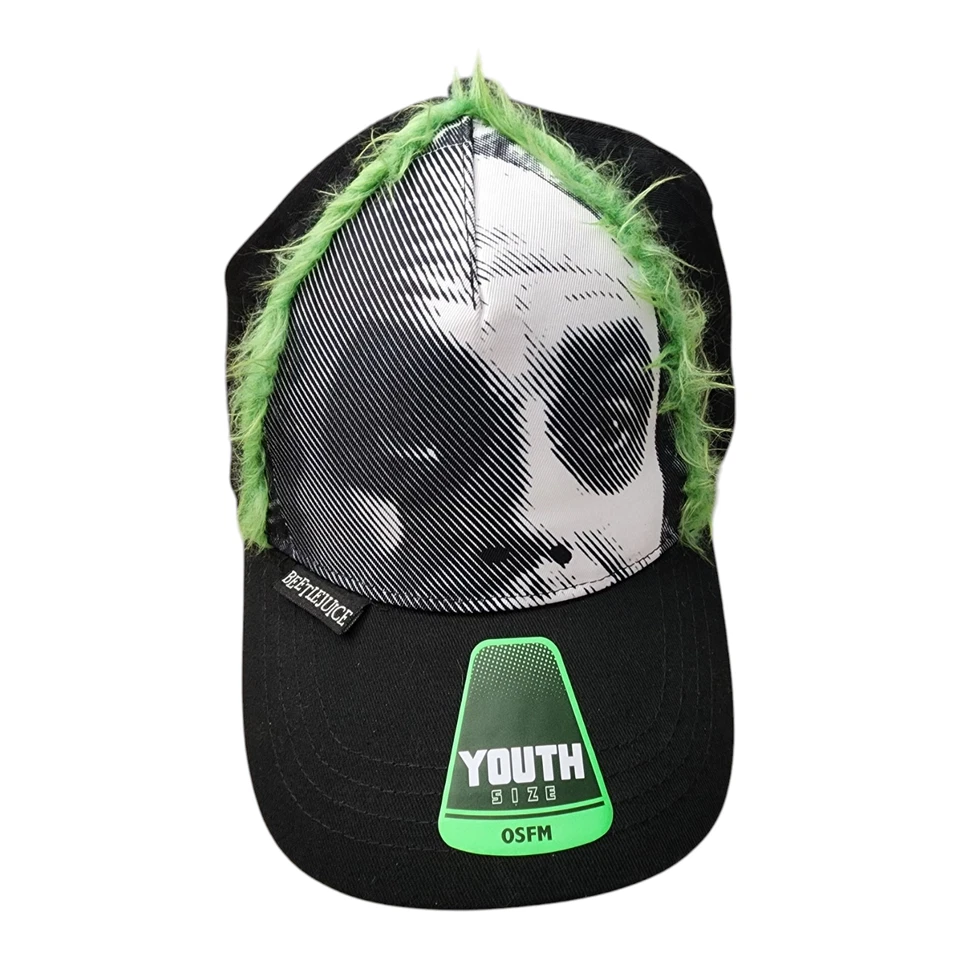 Youth Beetlejuice Boy's Baseball Snapback Adjustable Hat by Berkshire