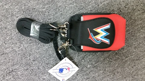 Miami Marlins MLB Purse Plus Touch Phone  ID Wallet Charm 14 Gift Bag Cover