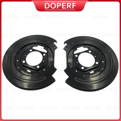 For 1997-2004 Ford F-150 Heritage F-250 Lobo Lincoln 2PCS Rear Brake Dust Shield Foto 1 de 4