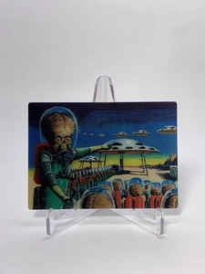 The Invasion Begins 2012 Topps Mars Attacks Heritage Magic of 3-Dimension 3D #1 - Picture 1 of 2
