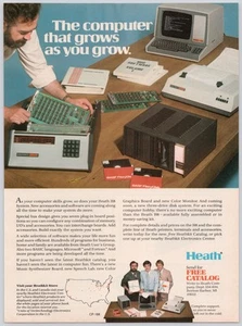 Heath Company Benton Harbor Michigan H8 Hobby Computer Vintage Print Ad 1980 - Picture 1 of 5