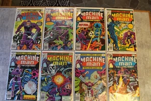 Machine Man #1-19 + Vol. 2 #1-4 MARVEL COMIC KOMPLETT GELAUFEN LOT HOHE QUALITÄT - Bild 1 von 15