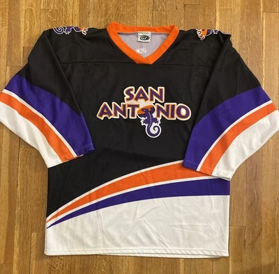 Camiseta deportiva de hockey sobre hielo de San Antonio Iguanas para hombre talla XL deportiva OT Estados Unidos Foto 1 de 4