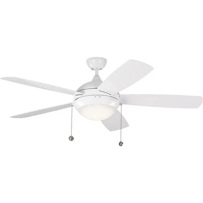 Discus Outdoor 52" Discus Outdoor Fan in White - Image 1 of 2