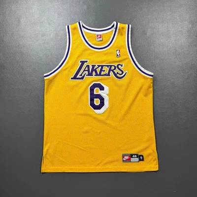 100% Authentic Eddie Jones Vintage Nike Los Angeles Lakers Jersey Size 48 XL - Image 1 of 4