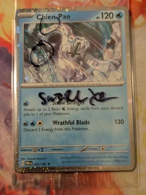 Chien-Pao 057/182 ~Swirl x2~ Cosmo Holo Factory Seal Knockout Collection Pokémon - Image 1 of 4